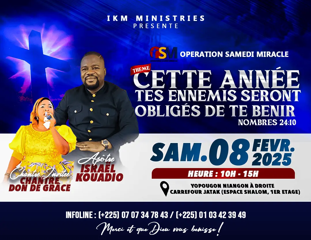 Affiche OSM du 08 Février 2025